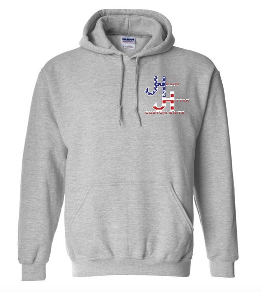Grey with American Flag