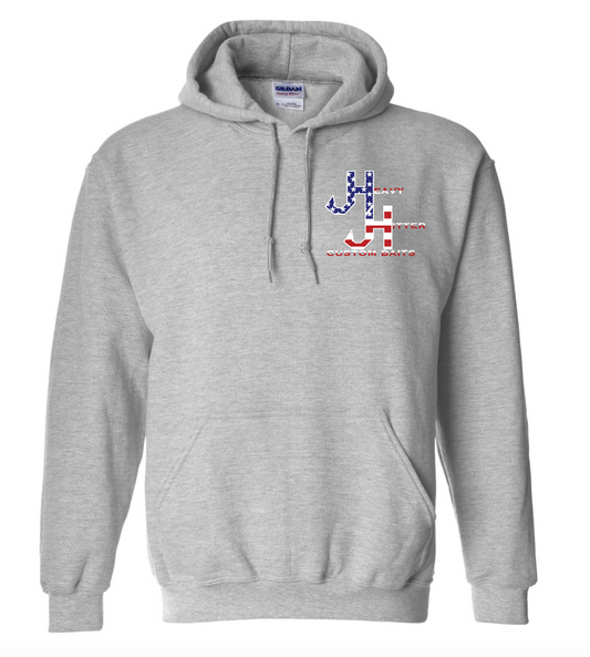 Grey Flag Hoodie